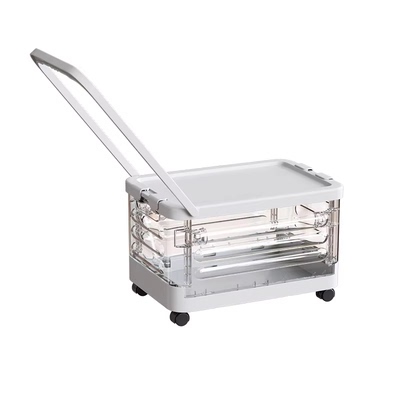 带轮书箱收纳箱折叠轻便不占空间