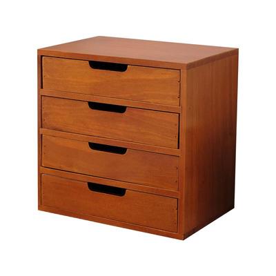 木质化妆品杂物盒显示屏增高架