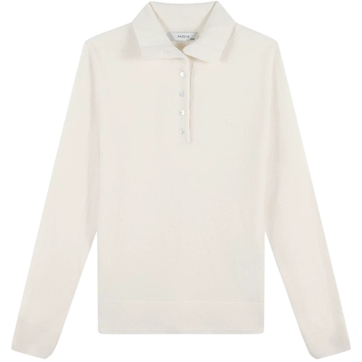 Hazzys哈吉斯针织衫女秋冬休闲纯色上衣时尚高领内搭套头羊毛衫