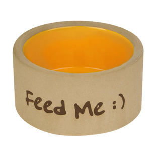 OIC重量级食物碗防翻食盆瓷碗  龙猫 兔子 蜜袋鼯食盆OC38