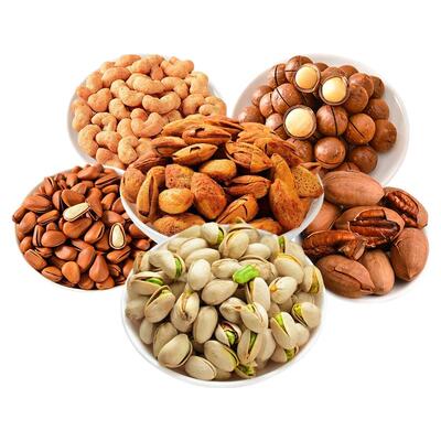 坚果组合礼盒装夏威夷混合果干零食散装批发称斤新送过年货10整箱