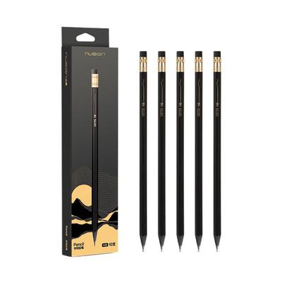 nusign纽赛黑金系列铅笔写字绘画