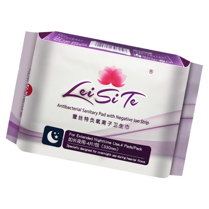 蕾丝特负离子夜用加长卫生巾