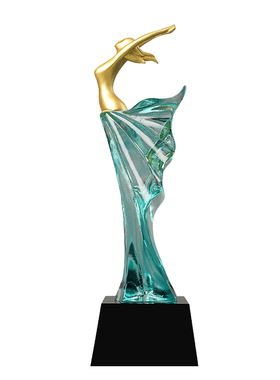 古法琉璃舞蹈艺术高端奖杯定制