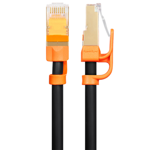 包尔星克七类网线CAT7成品高速黑白万兆工业拖链宽带线双屏蔽