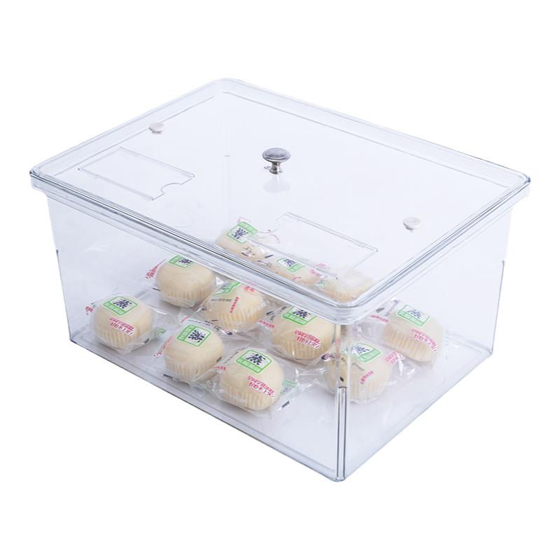 超市食品展示盒货架陈列盒干果盒糖果盒透明塑料零食盒散装食品盒