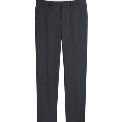 太平鸟男装西裤秋冬修身商务西装裤男士直筒休闲裤通勤缝线长裤