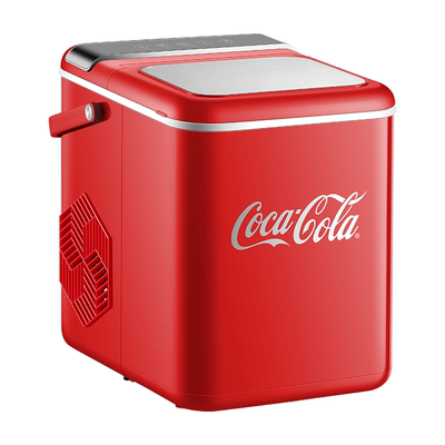 可口可乐制冰机户外10KG家用小型宿舍学生迷你全自动冰块机制冰机