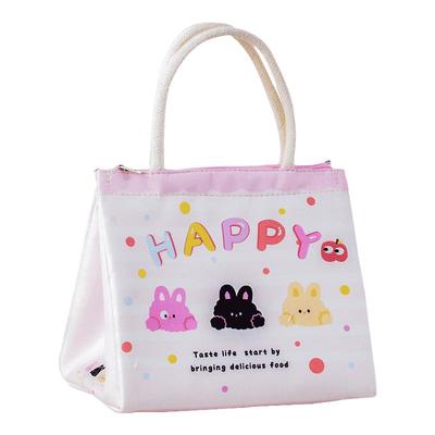 手提饭盒袋大容量加厚铝箔保温包