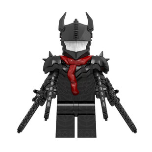 原创积木电次波奇塔电锯人刀之恶魔模型第三方拼装玩具儿童礼物