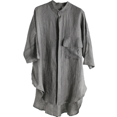 复古新中式大气纯麻套装禅意开衫