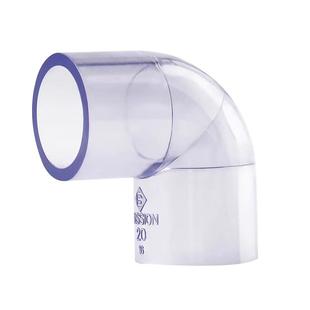 透明PVC管 给水鱼缸水管三通接头直弯头半弯塑料直接管件配件大全