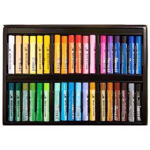 高尔乐软性油画棒套装艺术家超软油画棒油软性油性尼泊尔本手工水溶性蜡笔24色36色油画棒顺滑型送视频教程