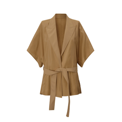 【度假系列】LESS夏季小西装女系带收腰短袖西服外套2N5712400