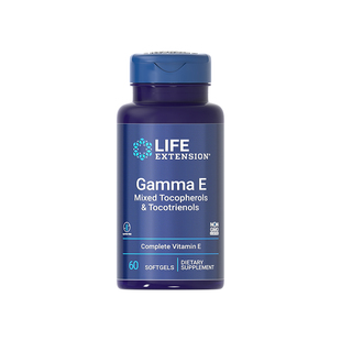 【自营】沿寿广谱维生素e生育三烯酚Gamma E Mixed VE全谱生育酚