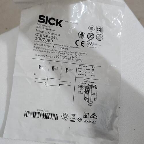 德国SICK传感器GTB6-P4241 货号1082863—议价