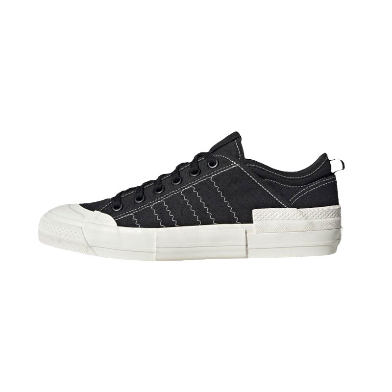 Adidas低帮休闲系带帆布鞋