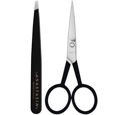 美国正品修眉钳拔毛剪刀