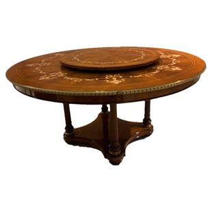 十二人圆餐桌家用十人位圆餐桌家庭大圆餐桌12人十人桌圆餐桌实木