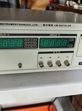 询价-龙威LW-2811CLCR数字电桥 通电开机如图实物 裸机没