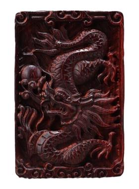 小叶紫檀守护神木质本命年生肖龙