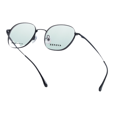 施洛华钛合金眼镜架可配高度近视