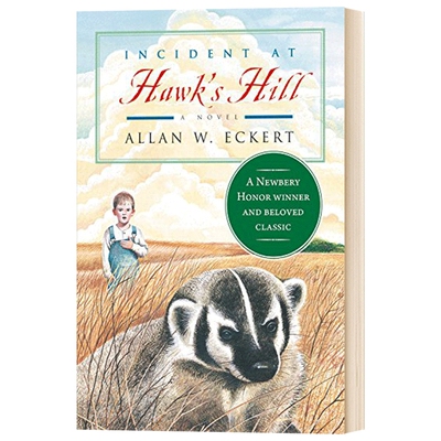 英文原版 Incident at Hawk's Hill 鹰山的事故 纽伯瑞奖 英文版儿童图书