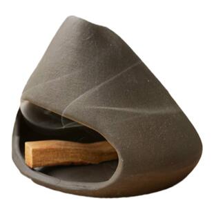 香薰小壁炉圣木托盘Palo Santo雪松香薰炉鼠尾草熏香炉燃烧盘净化