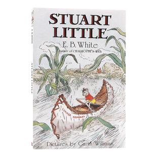Stuart Little 精灵鼠小弟英文原版 夏洛的网同作者EB怀特英文版 中小学英语学习教程教材 课外阅读书 进口平装儿童文学畅销原版书