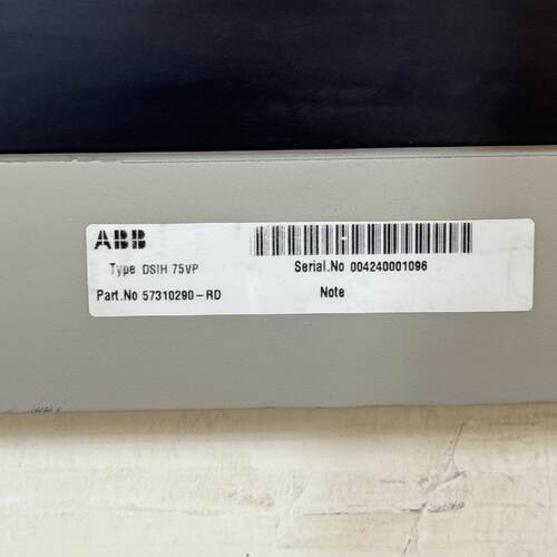 议价Abb Br New Key Panel Dsih 75Vp Photo 573适用