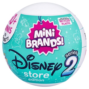 ZURU 5倍惊喜蛋mini brands迪士尼迷你盲盒惊喜五倍球拆拆乐玩具