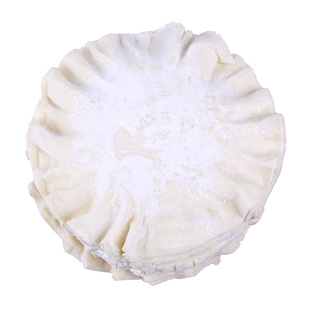 呼市烧麦皮超薄纸皮烧卖皮内蒙花边稍麦皮稍卖皮手工商用90张真空