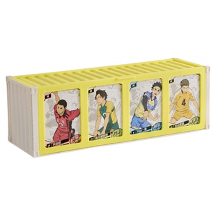 卡牌展示盒分格小卡收纳盒蛋仔蜡笔小新哪吒卡片可叠加桌面卡位盒