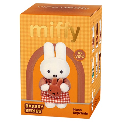 九木杂物社VIPOxMiffy米菲毛绒挂件盲盒公仔玩偶挂饰生日礼物