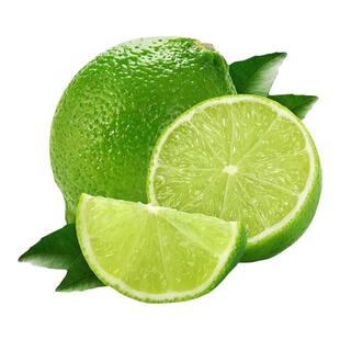 泰国无籽青柠檬一级新鲜薄皮塔西提香水绿色小柠檬奶茶店榨汁专用