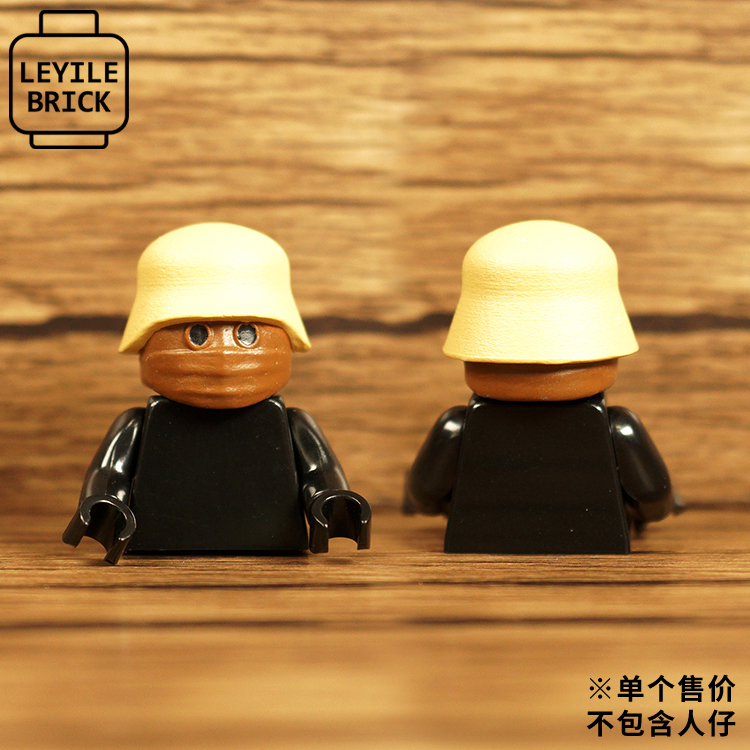 thumbnail for 【Helmet】Le Yile Third Party Minifigure Accessories Trendy Hairstyle Bandana WW2