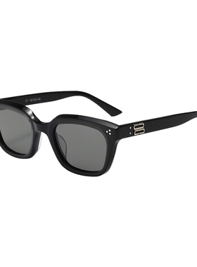 可配近视板材方框海边防晒墨镜女