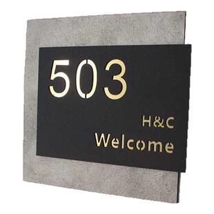 科室牌房间门牌号码牌家用入户门牌庭院门口指示牌别墅院子牌子