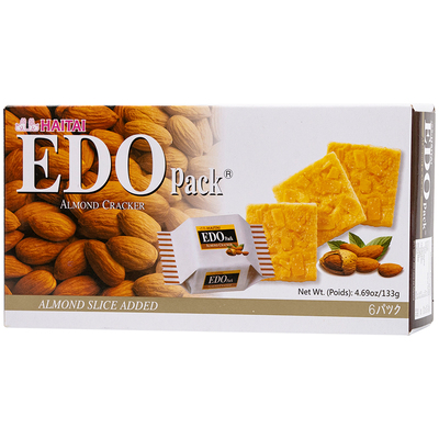 韩国进口EDO饼干梳打饼杏仁饼多个口味薯仔番茄奶酪早餐饼苏打饼