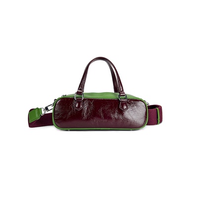 【老物件】SpicyCapSoul原创复古爆裂牛皮波士顿马鞍包包单肩斜挎