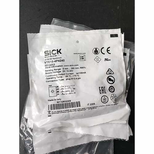 德国SICK传感器6013263VTE184P4240