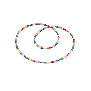 可卿珠宝 倾慕 红宝石项链18k金磁吸手镯多功能手链正品女礼物