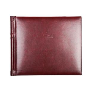 高档皮质皮面相册定制高端影楼结婚照儿童宝宝写真婚纱照纪念册