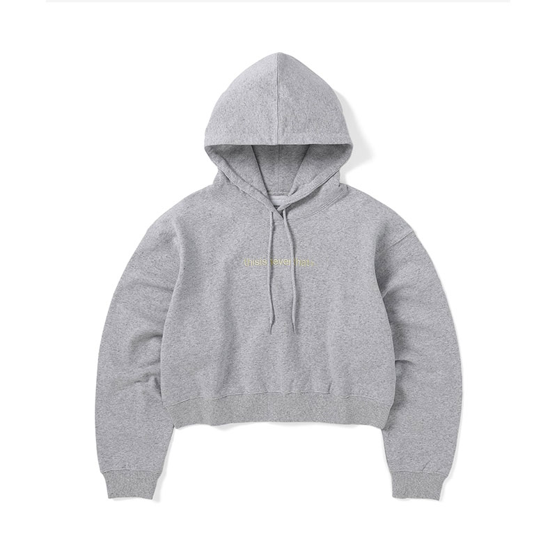 thisisneverthat® T-Logo W Hoodie 秋冬新款女士短款连帽卫衣