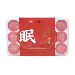酸枣仁茯苓百合茶睡眠茶桂圆红枣莲子茶组合小罐女助益泡晚安茶汤