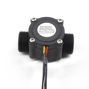 6分水流传感器流量传感器 工业用水流量计 FS300A管道流量计 S106