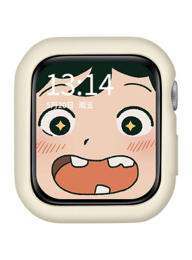 iwatchs11表壳糖果色硅胶半包壳