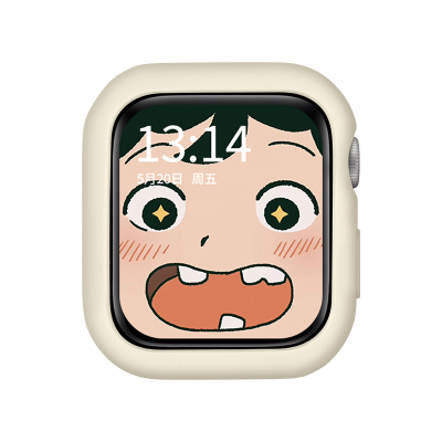 iwatchs11表壳糖果色硅胶半包壳