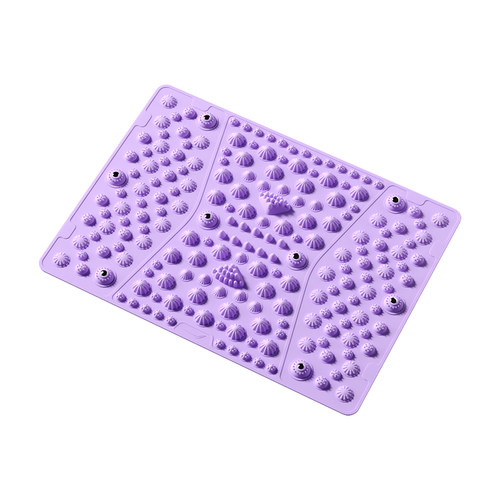 李宁超慢跑指压板足底按摩垫液态软硅胶专用室内原地踩踏趾压板