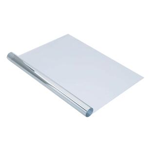 反光膜窗户贴纸防紫外线贴膜银色玻璃纸里透外不透镜面隔热膜家用